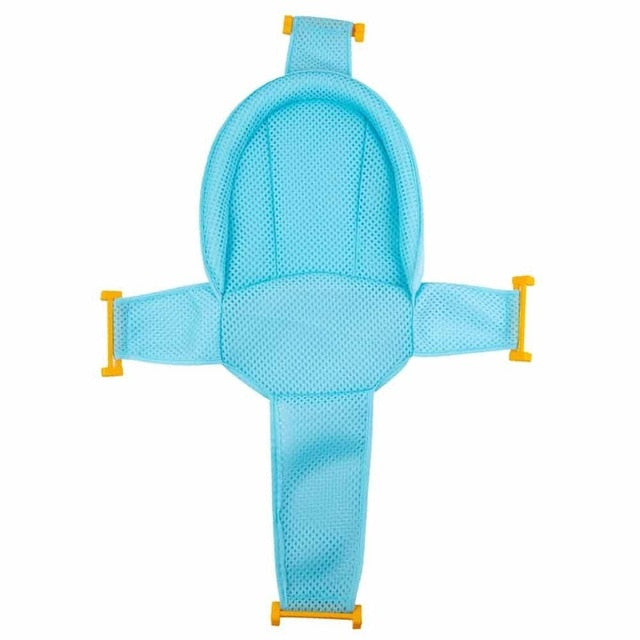 Portable Baby Shower Air Cushion Bed Babies Infant Baby Bath Pad Non-Slip Bathtub Mat Newborn Baby Safety Security Bath Seat