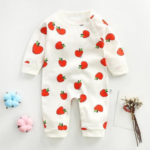 New Autumn Baby girls Boys clothes Romper Animal printing Long Sleeve infant rompers Jumpsuit cotton Newborn Clothes