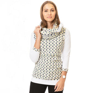 Multifunction Maternity Nursing Hooded Top Pregnancy Clothes Pregnant Women Breastfeeding Sweater Shirts Lactation T Shirt+Scarf