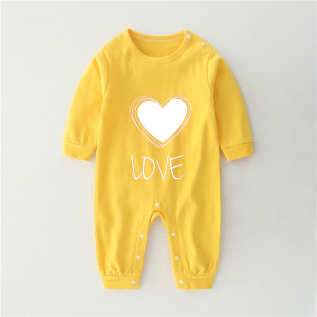 New Autumn Baby girls Boys clothes Romper Animal printing Long Sleeve infant rompers Jumpsuit cotton Newborn Clothes