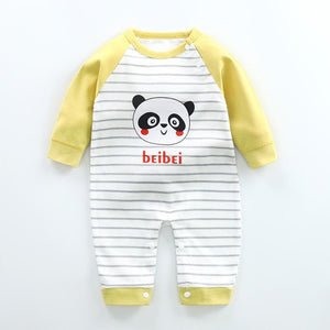 New Autumn Baby girls Boys clothes Romper Animal printing Long Sleeve infant rompers Jumpsuit cotton Newborn Clothes