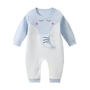 New Autumn Baby girls Boys clothes Romper Animal printing Long Sleeve infant rompers Jumpsuit cotton Newborn Clothes