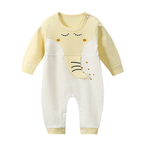 New Autumn Baby girls Boys clothes Romper Animal printing Long Sleeve infant rompers Jumpsuit cotton Newborn Clothes
