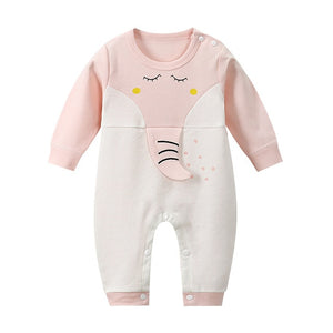 New Autumn Baby girls Boys clothes Romper Animal printing Long Sleeve infant rompers Jumpsuit cotton Newborn Clothes