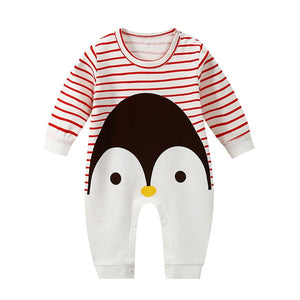 New Autumn Baby girls Boys clothes Romper Animal printing Long Sleeve infant rompers Jumpsuit cotton Newborn Clothes