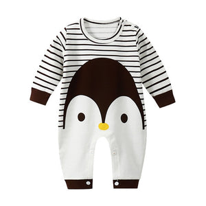New Autumn Baby girls Boys clothes Romper Animal printing Long Sleeve infant rompers Jumpsuit cotton Newborn Clothes