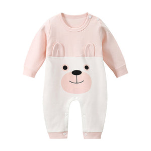 New Autumn Baby girls Boys clothes Romper Animal printing Long Sleeve infant rompers Jumpsuit cotton Newborn Clothes