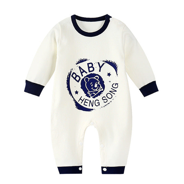 New Autumn Baby girls Boys clothes Romper Animal printing Long Sleeve infant rompers Jumpsuit cotton Newborn Clothes