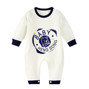New Autumn Baby girls Boys clothes Romper Animal printing Long Sleeve infant rompers Jumpsuit cotton Newborn Clothes