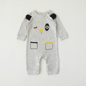 New Autumn Baby girls Boys clothes Romper Animal printing Long Sleeve infant rompers Jumpsuit cotton Newborn Clothes